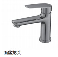 T&T13013D灰色台盆龙头